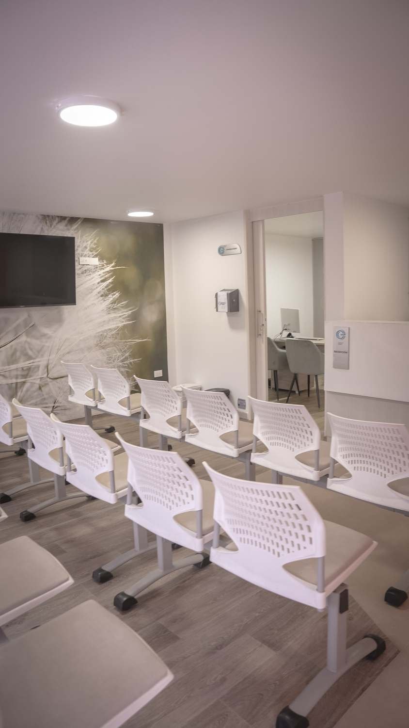 Sala de espera de Endocir Clinic