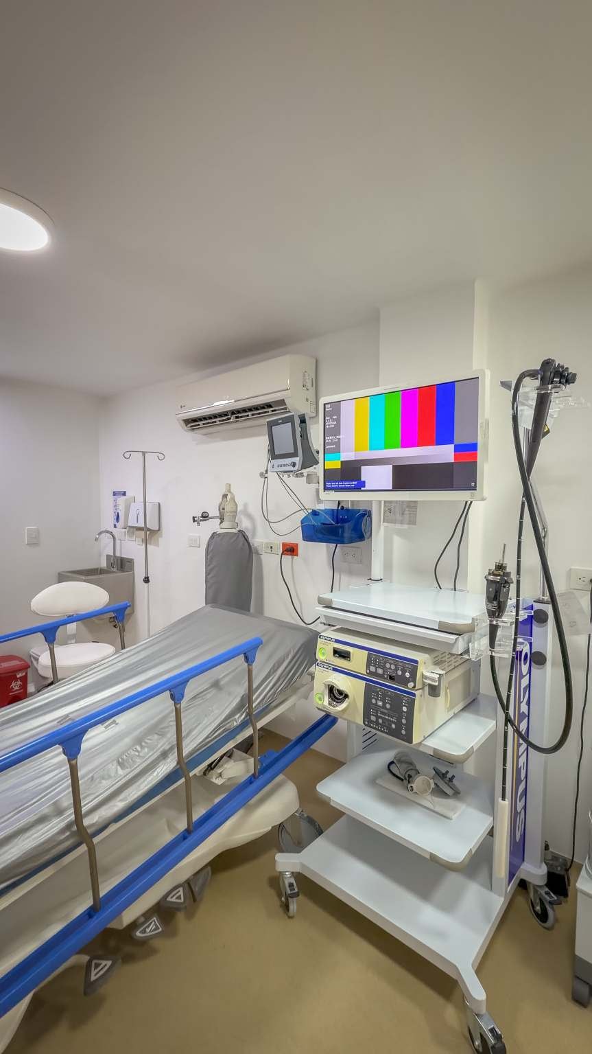 Sala de procedimientos endoscópicos de Endocir Clinic